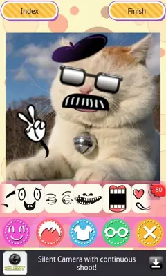 Deco Face Stamp android App screenshot 2