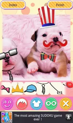 Deco Face Stamp android App screenshot 3